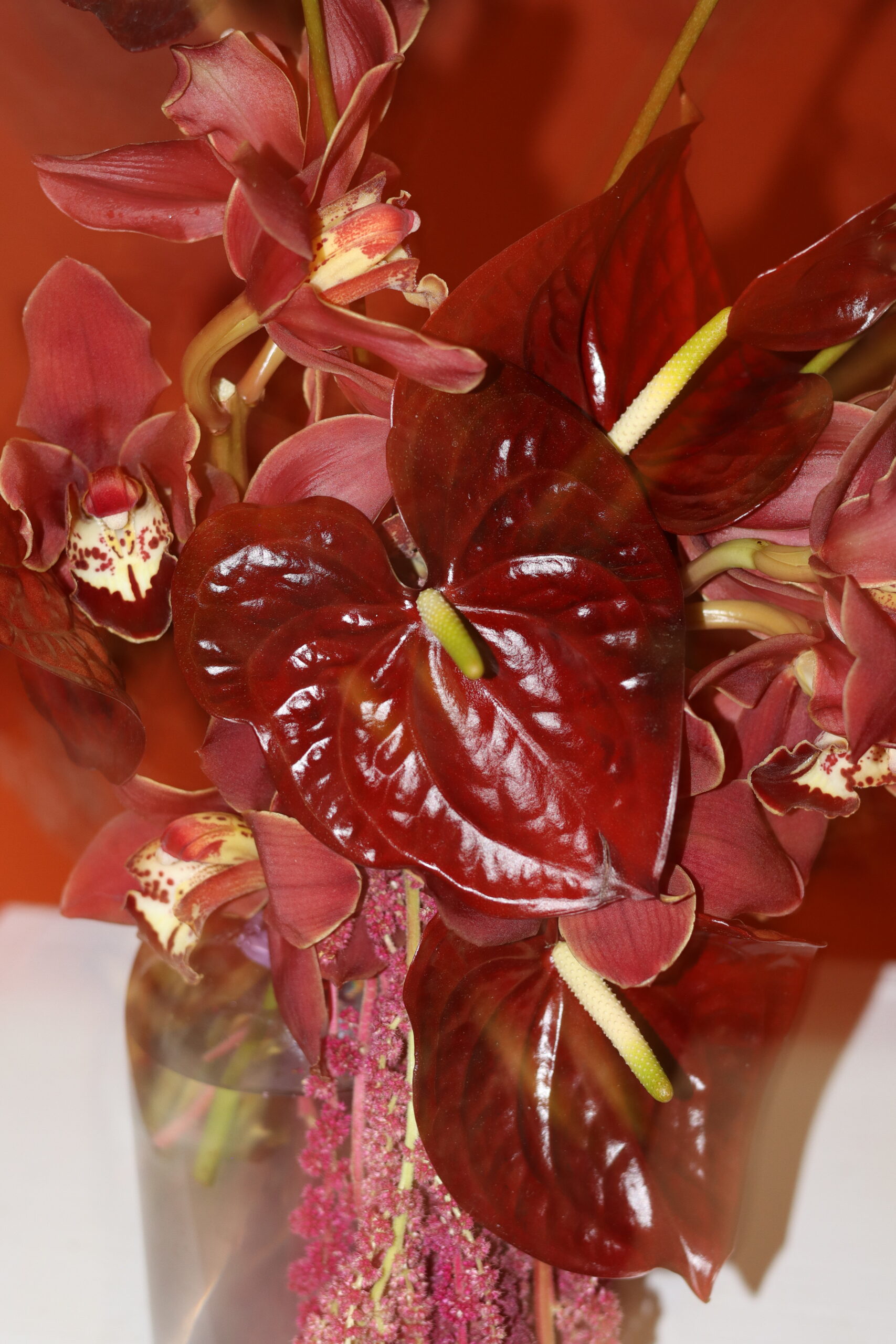 anthurium table atrrangemnet